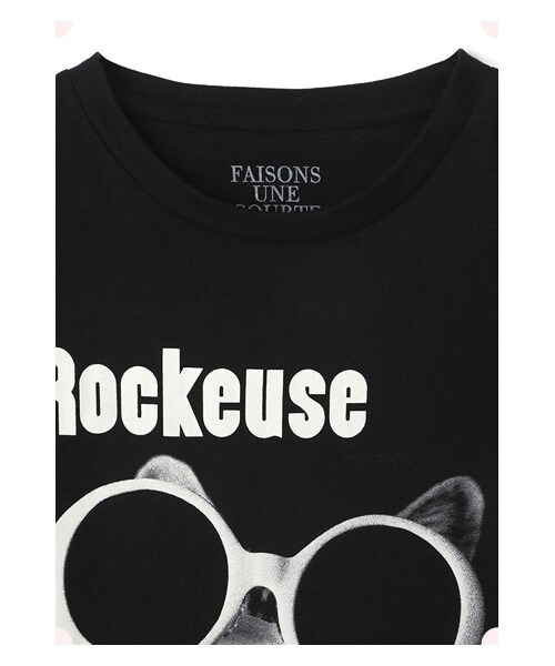 MAISON DE REEFUR（メゾンドリーファー）の「ロッカーティー（トップス・レディース・Black/White・38）」の13枚目の写真