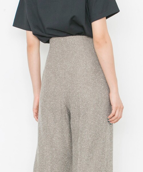 STUDIOUS(ステュディオス)の「【9/30入荷予定】フォールツイードストレートパンツ(その他・レディース・BGE/TAN/NVY・0/1)」の6枚目の写真