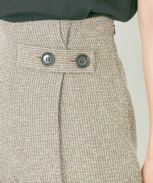 STUDIOUS(ステュディオス)の「【9/30入荷予定】フォールツイードストレートパンツ(その他・レディース・BGE/TAN/NVY・0/1)」の12枚目の写真