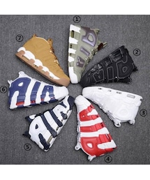 NIKE | Off-White x Nike Air More Uptempo オフホワイトxナイキ スニーカー メンズ シューズ 入手困難！早い者勝ち！(スニーカー)