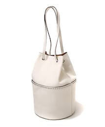 J&M Davidson | MINI DAISY WITH STUDS-NEW WHITE-(トートバッグ)