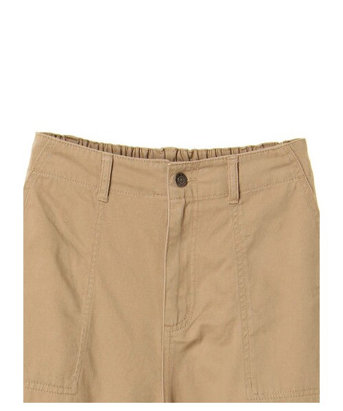E hyphen world gallery（イーハイフンワールドギャラリー）の「・ツイルベーカーポケットワイドパンツ（パンツ・ベージュ/カーキ/ネイビー・F）」の3枚目の写真