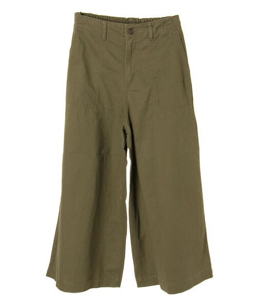 E hyphen world gallery（イーハイフンワールドギャラリー）の「・ツイルベーカーポケットワイドパンツ（パンツ・ベージュ/カーキ/ネイビー・F）」の7枚目の写真