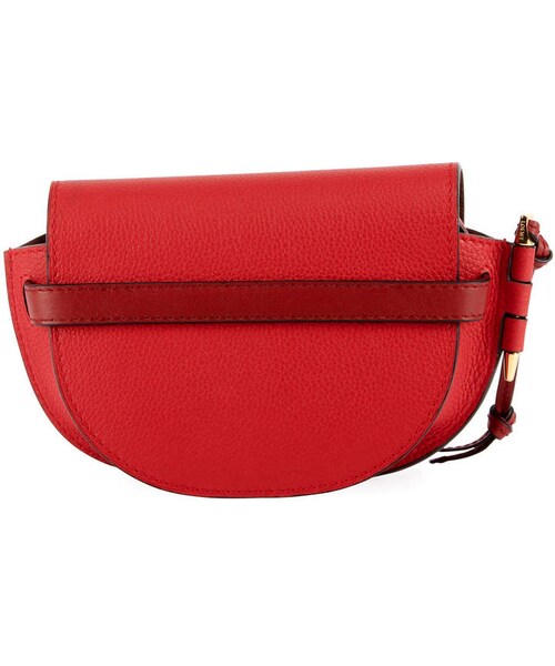 LOEWE（ロエベ）の「Loewe Gate Mini Grain Leather Shoulder Bag（ショルダーバッグ・レディース・Beige/Blue/Red・One Size）」の4枚目の写真