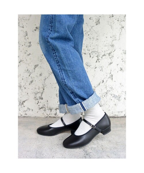 CATWORTH（カットワース）の「CAT WORTH One strap Shoes Black