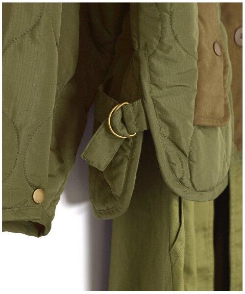 w closet（ダブルクローゼット）の「キルティングジャケット×ロング