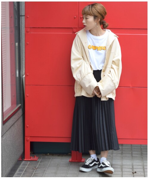 w closet（ダブルクローゼット）の「コーデュロイ開襟ブルゾン（ジャケット/アウター・レディース・オフホワイト/ラベンダー/モカ・FREE/M/L）」の16枚目の写真