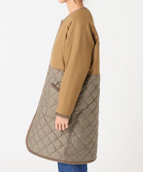 FRAMeWORK（フレームワーク）の「LAVENHAM 別注リバーシブルノーカラー