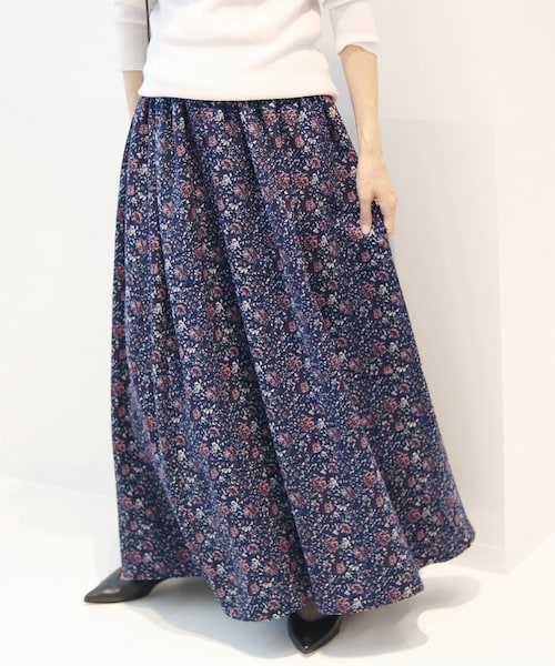 FRAMeWORK（フレームワーク）の「花柄マキシスカート◇（）」 - WEAR 