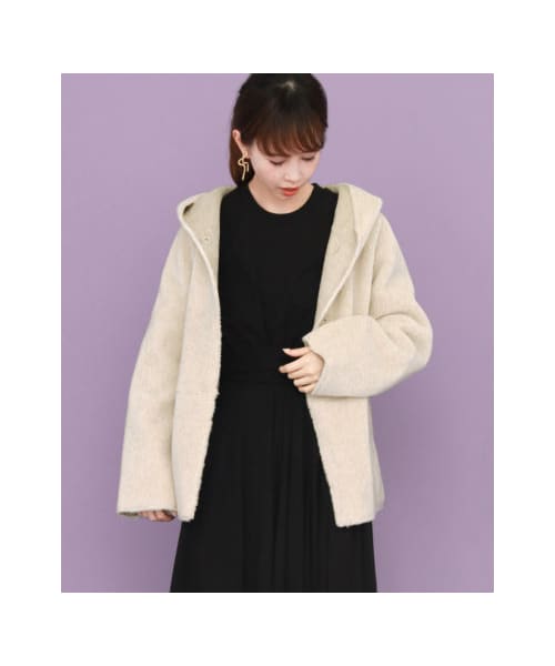 最終お値下げ☆ギャルリーヴィー リバーシブルムートンジャケット イベントセール】 大きいサイズ レディース リバーシブル