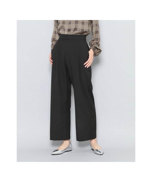 SENSE OF PLACE by URBAN RESEARCH（センスオブプレイスバイアーバンリサーチ）の「CARREMAN ワイドパンツ（パンツ・レディース・GRAY/BLACK/NAVY・34/36/38）」の2枚目の写真