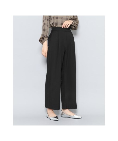 SENSE OF PLACE by URBAN RESEARCH（センスオブプレイスバイアーバンリサーチ）の「CARREMAN ワイドパンツ（パンツ・レディース・GRAY/BLACK/NAVY・34/36/38）」の7枚目の写真