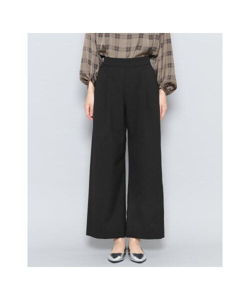 SENSE OF PLACE by URBAN RESEARCH（センスオブプレイスバイアーバンリサーチ）の「CARREMAN ワイドパンツ（パンツ・レディース・GRAY/BLACK/NAVY・34/36/38）」の9枚目の写真