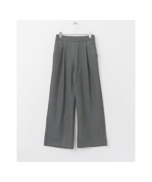 SENSE OF PLACE by URBAN RESEARCH（センスオブプレイスバイアーバンリサーチ）の「CARREMAN ワイドパンツ（パンツ・レディース・GRAY/BLACK/NAVY・34/36/38）」の14枚目の写真