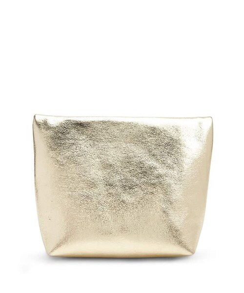 FOREVER 21(フォーエバー トゥエンティーワン)の「Forever 21 Metallic Foldover Clutch(クラッチバッグ・レディース・Gold・One Size)」の3枚目の写真