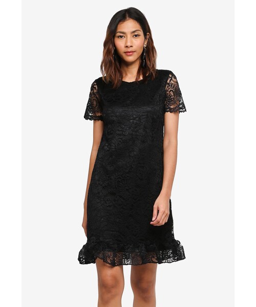 lipsy all over lace shift dress