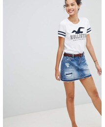 Hollister（ホリスター）の「Hollister denim mini skirt