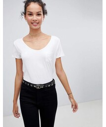 Hollister | Hollister drapey voop t-shirt(Tシャツ/カットソー)