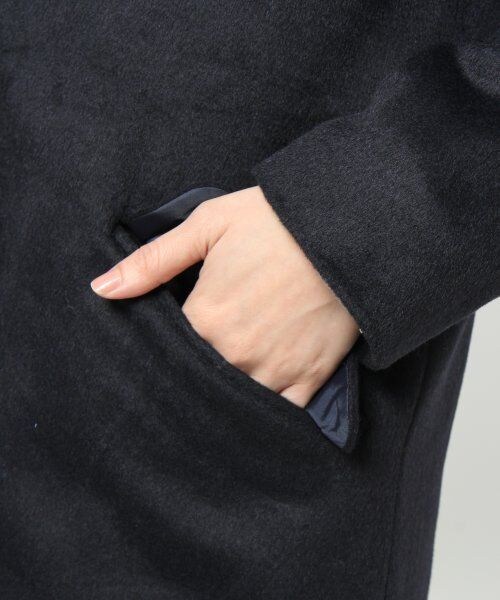 JEANASIS（ジーナシス）の「チェスターコート（ジャケット/アウター・レディース・ネイビー/キャメル/ブルー・FREE）」の8枚目の写真