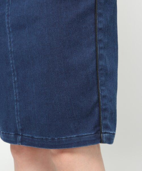 JEANASIS（ジーナシス）の「PUラインハイライズペンシルスカート（スカート・レディース・ブラック/ブルー/ホワイト・M/S）」の8枚目の写真