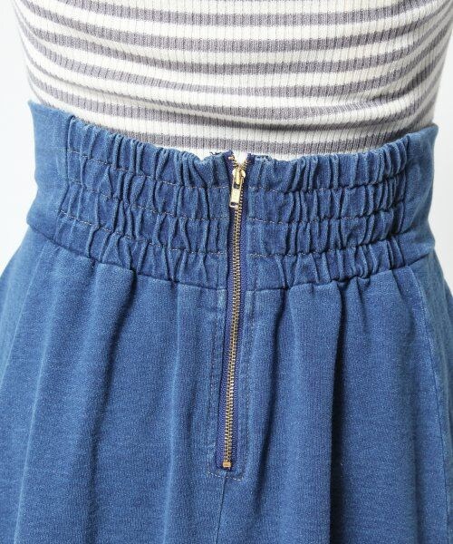 Heather（ヘザー）の「★先行予約★カットデニムミドルスカート（スカート・レディース・ネイビー/ブルー・Ｆ）」の8枚目の写真