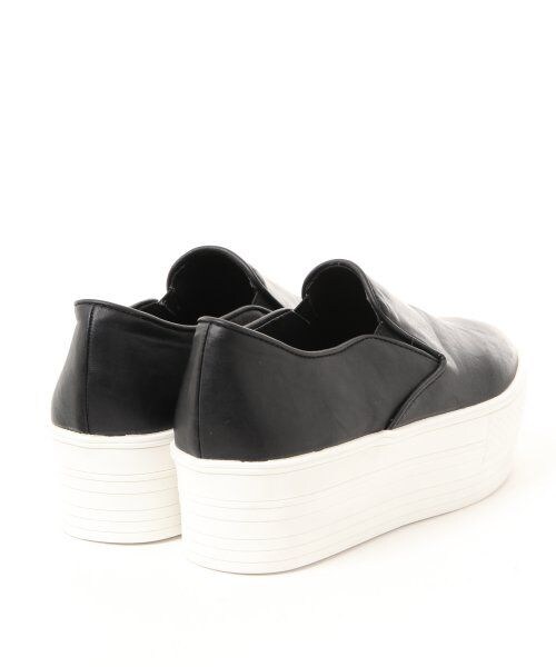 JEANASIS（ジーナシス）の「アツゾコスリッポン（シューズ・レディース・レオパード/ブラック・L(24-24.5)/M(23-23.5)）」の5枚目の写真