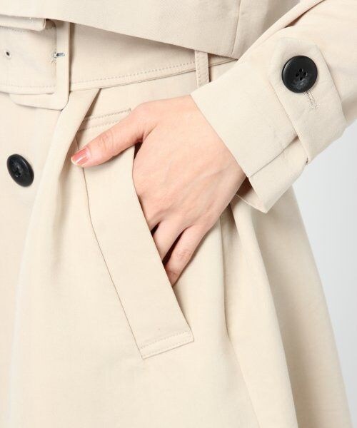 JEANASIS（ジーナシス）の「2WAYトレンチコート（ジャケット/アウター・レディース・ネイビー/ベージュ・FREE）」の11枚目の写真