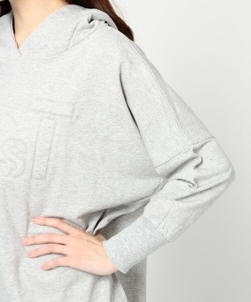 JEANASIS(ジーナシス)の「シシュウキルトウラケワンピース(ワンピース/ドレス・レディース・グレー/ネイビー/レッド/ホワイト・FREE)」の9枚目の写真