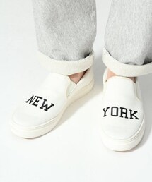 RAGEBLUE | プリントスリッポン(シューズ)