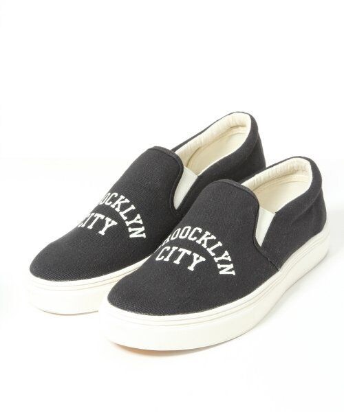 RAGEBLUE（レイジブルー）の「プリントスリッポン（シューズ・メンズ・ネイビー/ブラック/ホワイト・Ｌ/Ｍ）」の4枚目の写真