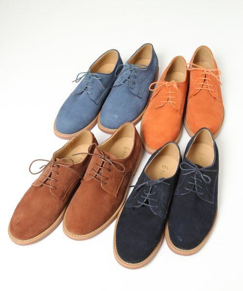 RAGEBLUE（レイジブルー）の「スウェードカラーソールシューズ（シューズ・メンズ・ネイビー/オレンジ/ブルー/ブラウン・Ｌ/Ｍ）」の10枚目の写真
