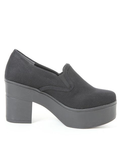 LOWRYS FARM(ローリーズファーム)の「SSヒールスリッポン(シューズ・レディース・ブラック/ブルー/ホワイト・L/M)」の6枚目の写真