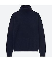 UNIQLO | カシミヤタートルネックセーター（長袖）(ニット/セーター)