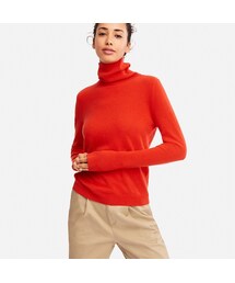 UNIQLO | カシミヤタートルネックセーター（長袖）(ニット/セーター)