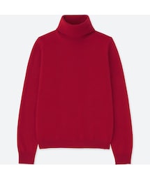 UNIQLO | カシミヤタートルネックセーター（長袖）(ニット/セーター)