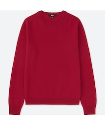 UNIQLO | カシミヤクルーネックセーター（長袖）(ニット/セーター)