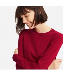 UNIQLO | カシミヤクルーネックセーター（長袖）(ニット/セーター)