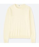 ユニクロ | カシミヤクルーネックセーター（長袖）(針織衫)