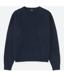 UNIQLO | プレミアムラムクルーネックセーター（長袖）(ニット/セーター)