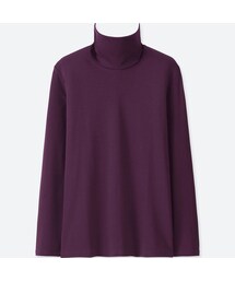 UNIQLO | コンパクトコットンタートルネックT（長袖）(Tシャツ/カットソー)