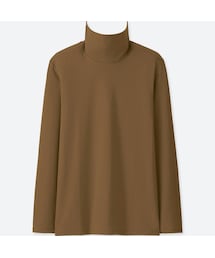 UNIQLO | コンパクトコットンタートルネックT（長袖）(Tシャツ/カットソー)