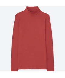 UNIQLO | リブハイネックT（長袖）(Tシャツ/カットソー)