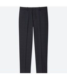 UNIQLO | EZYアンクルパンツ（ウィンドウペン・丈標準65～71cm）(その他パンツ)