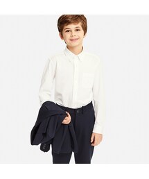 UNIQLO | BOYS イージーケアコンフォートシャツ（長袖）(シャツ/ブラウス)