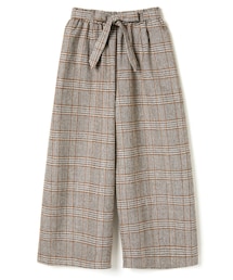 GRL | リボンベルト付きグレンチェックワイドパンツ(その他パンツ)