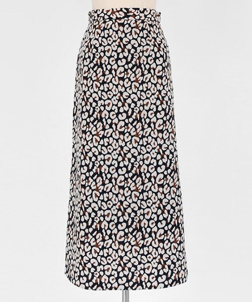 DHOLIC(ディーホリック)の「レオパードロングスカート(スカート・レディース・ブラウン/ブラック・S/M)」の2枚目の写真