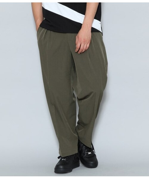 JUNRED(ジュンレッド)の「AIR DRYアンクルワイドパンツ(パンツ・メンズ・ブラック/ライトグレー/カーキ・L/L1/LL/M/S)」の3枚目の写真