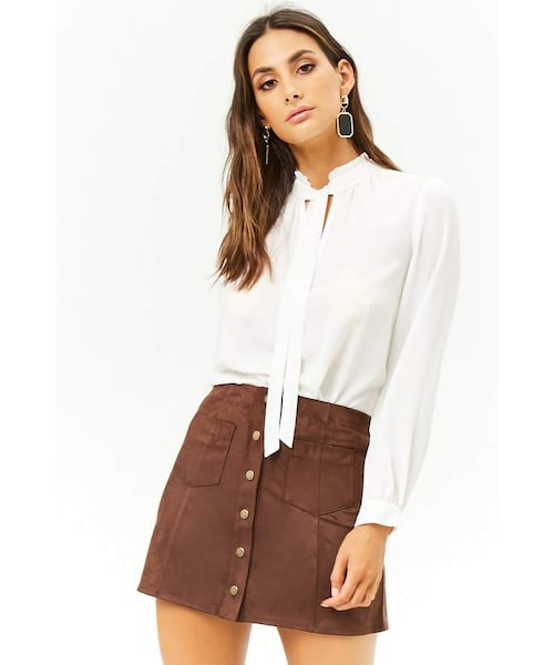 Forever 21 suede skirt Clearance