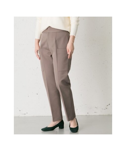 URBAN RESEARCH ROSSO WOMEN(アーバンリサーチ ロッソ)の「サイドポケットシガレットパンツ(パンツ・レディース・ORANGE/BEIGE・36/38)」の4枚目の写真