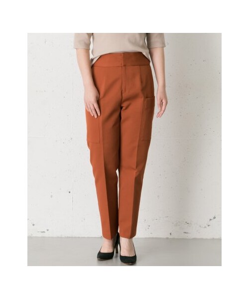 URBAN RESEARCH ROSSO WOMEN(アーバンリサーチ ロッソ)の「サイドポケットシガレットパンツ(パンツ・レディース・ORANGE/BEIGE・36/38)」の3枚目の写真